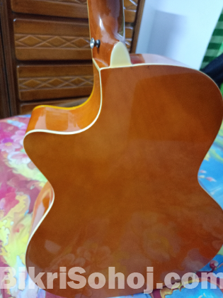 Sandy acoustic guiter